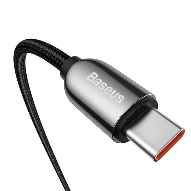 USB-C til USB-C Display Baseus Kabel, 100 W, 2 m (sort)