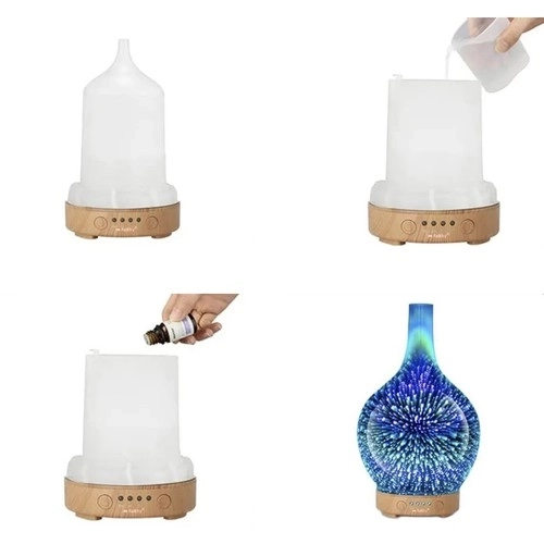 Aroma diffuser - luftfugter 100ml Ruhhy 22356