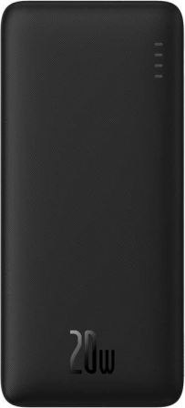 Baseus Airpow powerbank 10000 mAh 20 W sort