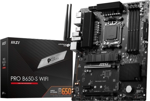 Bundkort MSI PRO B650-S WiFi DDR5 HDMI/DP ATX
