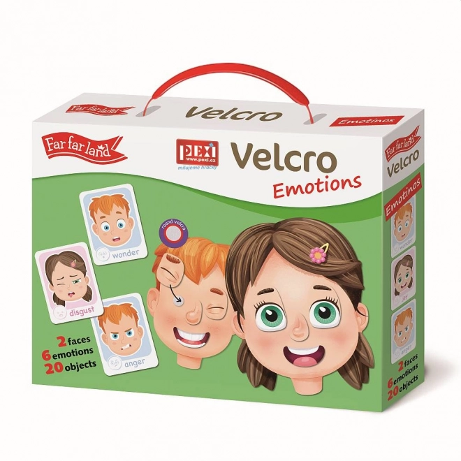 Velcro Puslespil Følelser