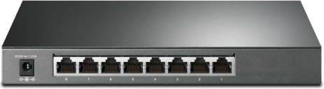 Smart gigabit-switch TP-LINK JETSTREAM, 8 porte (4× PoE+)
