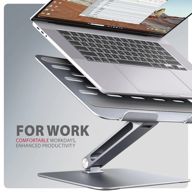 AXAGON STND-LQ bærbar stander i aluminium, 10-16", justerbar vinkel