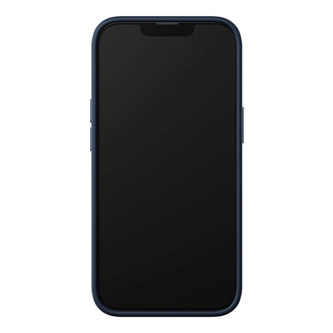 Magnetisk etui og sæt af hærdet glas til iPhone 14 Plus - Baseus Liquid Silica blå