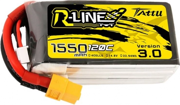 Tattu R-Line 1550mAh 4S 120C LiPo Batteri