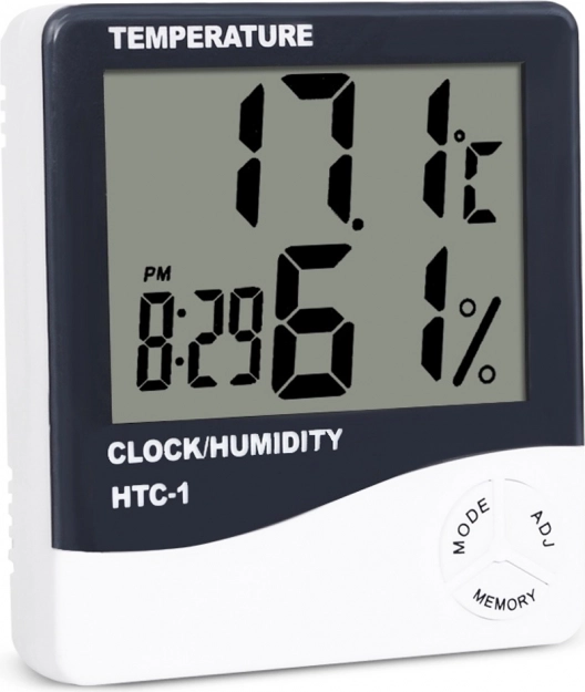 Elektronisk termometer og vejrstation