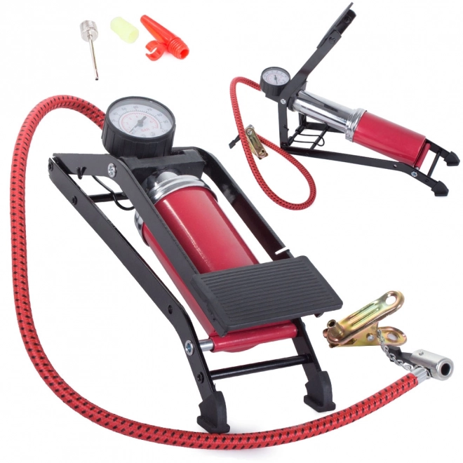 Fodpumpe med manometer + dyser