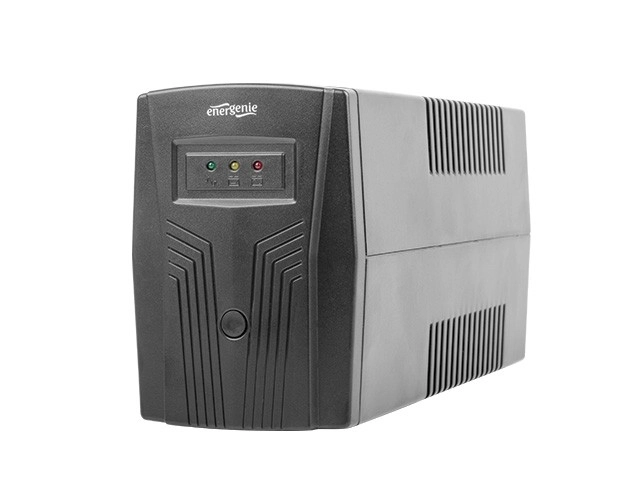 Line-interactive UPS 650VA med to Schuko stik