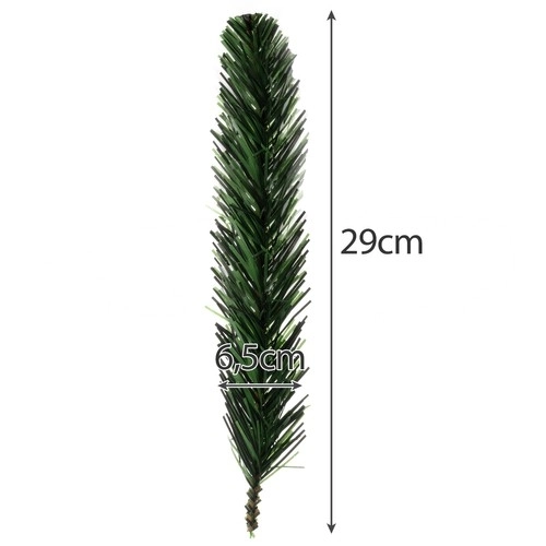 Kunstige grangrene 29 cm, 40 stk Ruhhy 22513