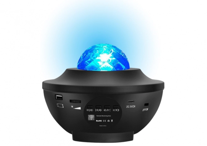 Stjerneprojektor Led højttaler Bluetooth fjernbetjening