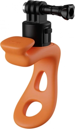 Telesin multifunktionel silikoneholder til sportskameraer, orange