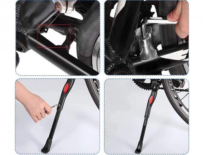 Justerbar aluminium cykelstativ