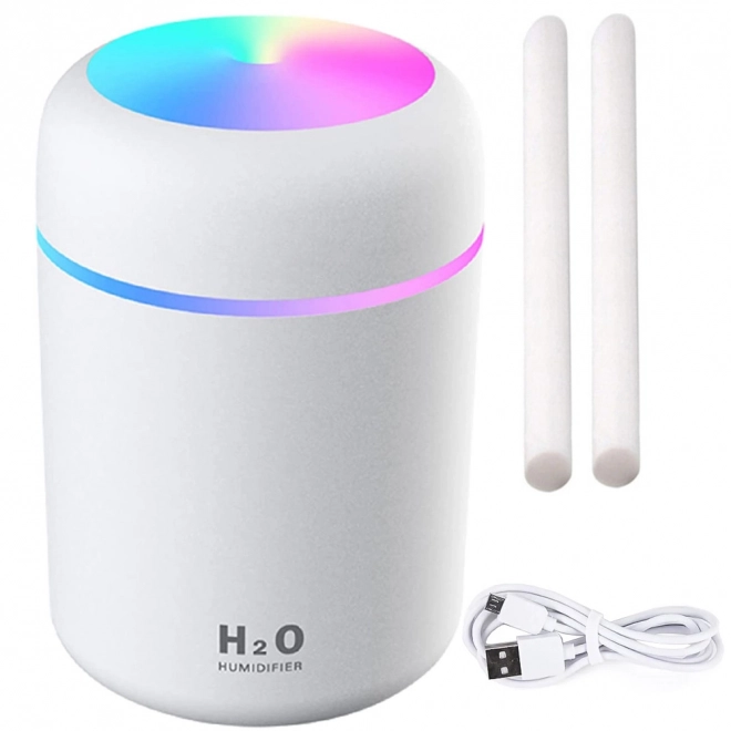 Mini luftfugter og duftspreder USB med RGB-belysning