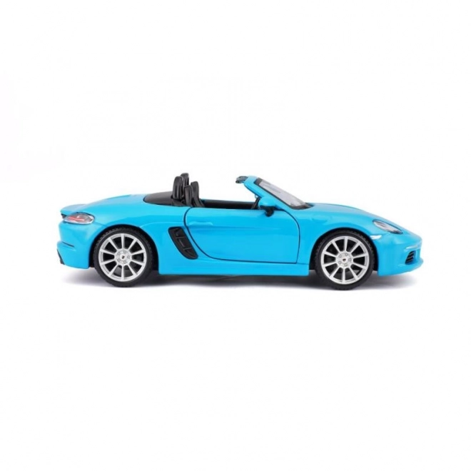 Bburago 1:24 Porsche 718 Boxster Blå
