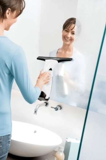 Hurtig aftørring af spejle og bruser