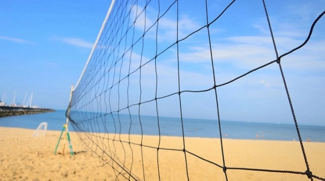 Volleyballnet + taske