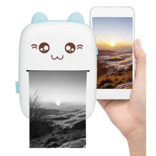 Mini fotoprinter - bærbar Izoxis 22272