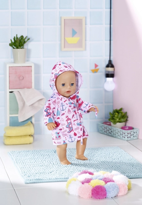 Badekåbe til babydukker BABY born 43 cm