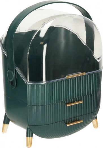 Grønt, stilfuldt look