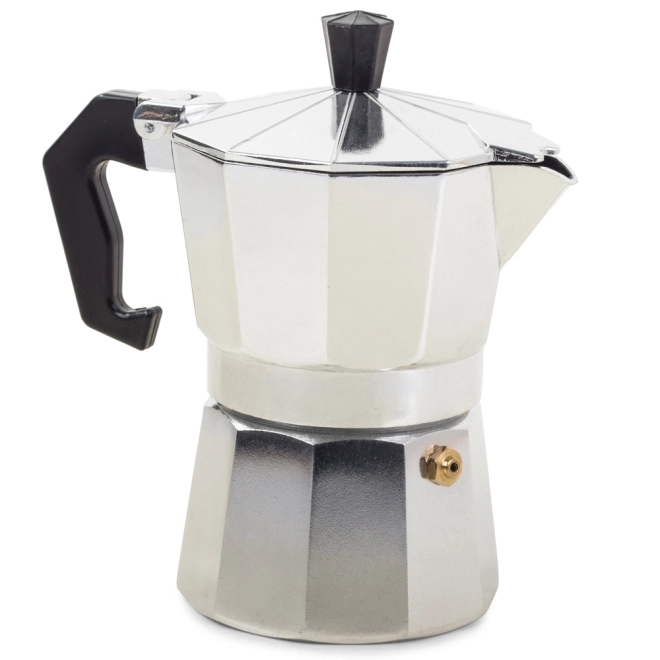 Aluminiums kaffemaskine til 3 kopper