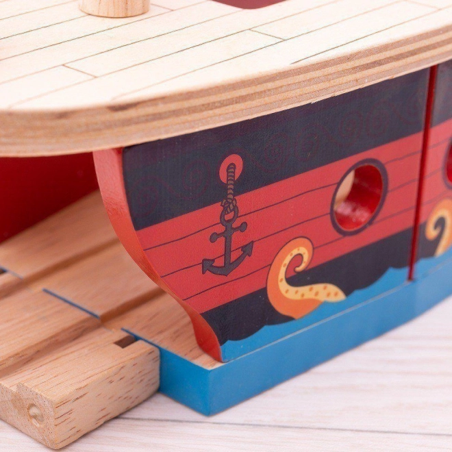 Piratgalære Bigjigs Rail