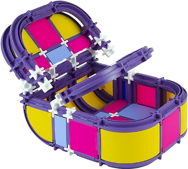 Byggesæt SEVA FAMILIE Barnevogn plast 293 dele i kassen 35x33x5cm 4+