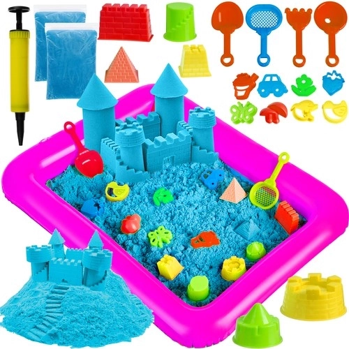 Kreativ sand - sandkasse + forme 22712