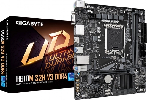 Gigabyte H610M S2H V3 DDR4 bundkort