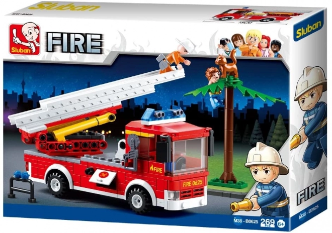Sluban Brandbil M38-B0625 med stige
