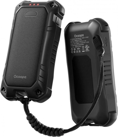Ocoopa håndvarmer med powerbank 10000 mAh, sort