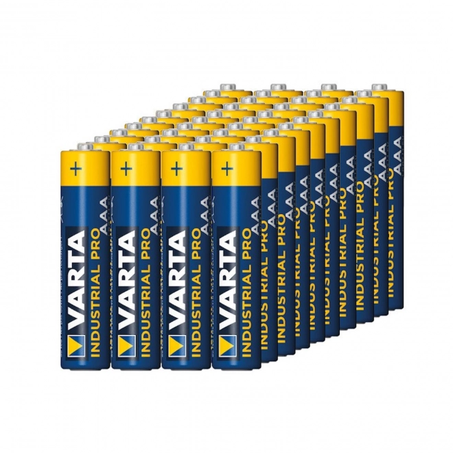 Alkalisk batteri R-03 LR3 AAA 1,5 V Varta Industriel (4 stk)