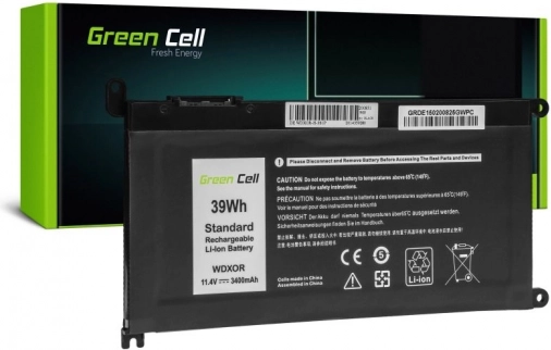 Green Cell-batteri til Dell WDXOR 11,4 V 3400 mAh