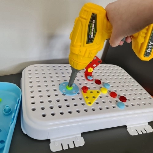 Kreativ mosaik med skruetrækker Kruzzel