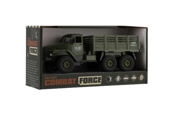 Militær lastbil i frihjul - 17 cm