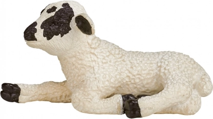 Mojo figur af Hampshire-lam – liggende