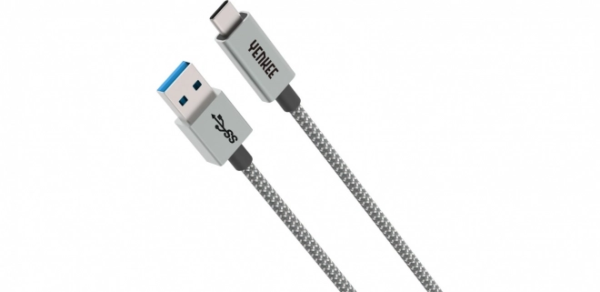 USB A til USB C-kabel med overførselshastighed på 5 Gb/s og 3A opladning
