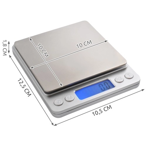 Ruhhy 2kg køkkenvægt 24210
