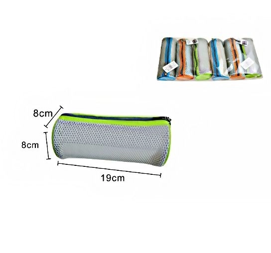 Etui med én lynlåskommer