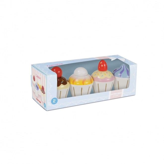 Træ cupcakes Le Toy Van Honeybake