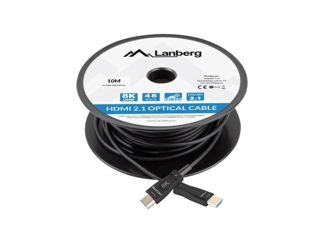 HDMI kabel M/M v2. 10M 8k optisk AOC