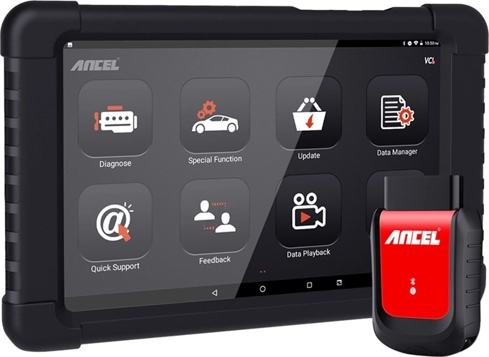 Stor 10,1" touchskærm og robust design