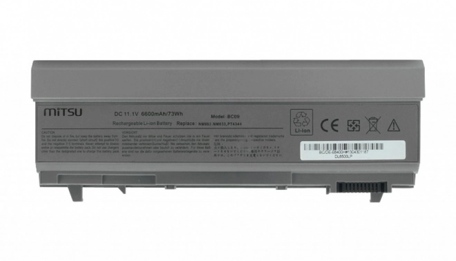 Batteri til Dell Latitude E6400 6600 mAh (73 Wh)