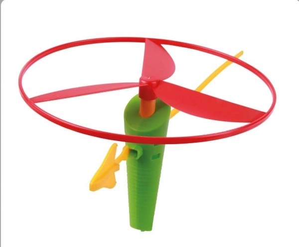 Skydende propeller 20 cm + starter plast i pose 3+