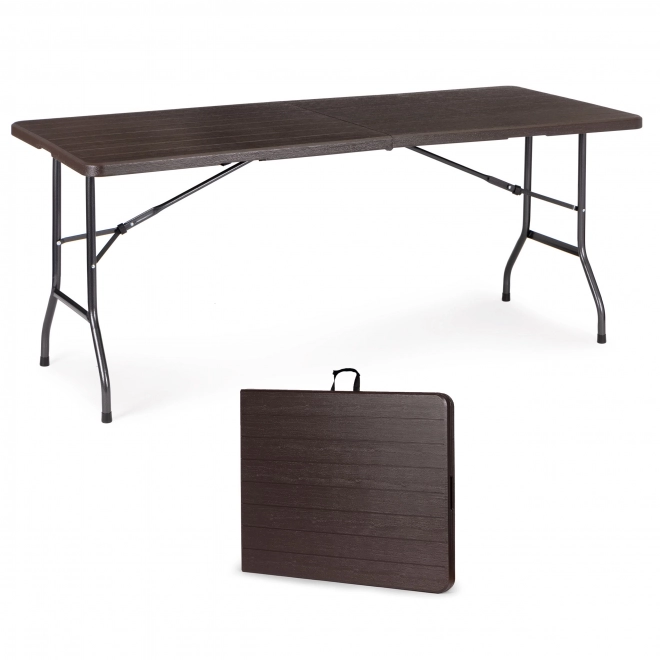 Sammenklappeligt havebanket cateringbord 180 cm