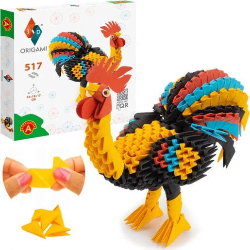 Alexander kreativt sæt Origami 3D hane