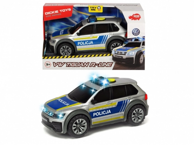 VW Tiguan R-Line politibil 25 cm