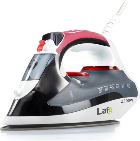 Dampstrygejern LAF02b sort/rød