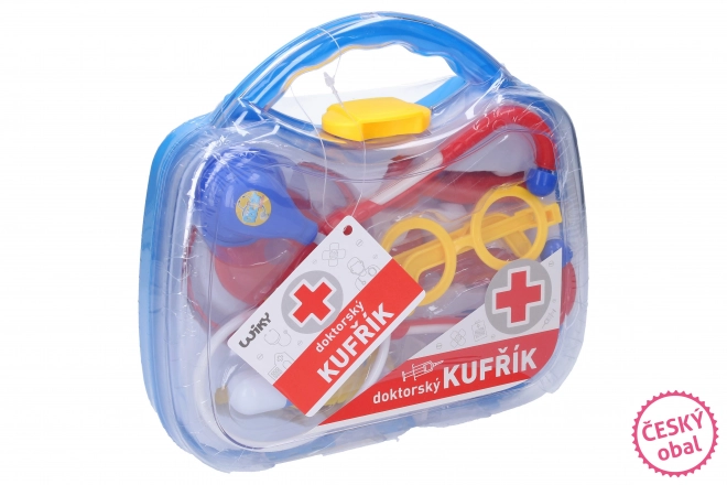 Doktor - sæt i kuffert 23x22 cm