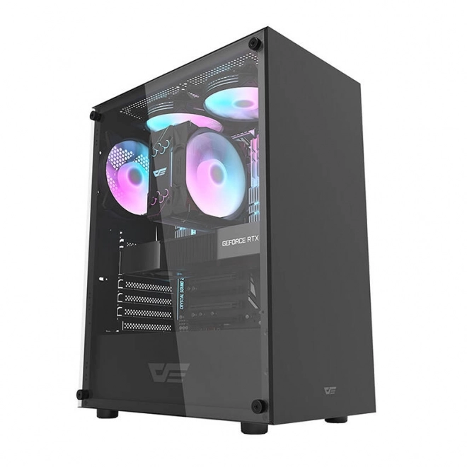 Computer Case Darkflash DK100 (Sort)