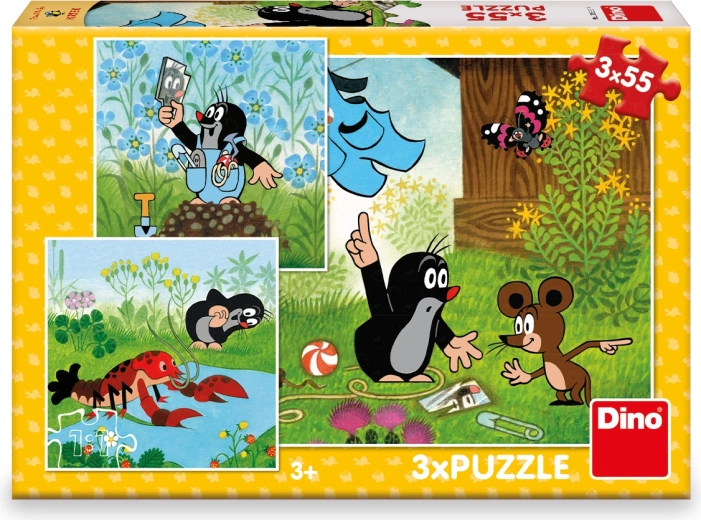 Tre smukke scener med Muldvarpen